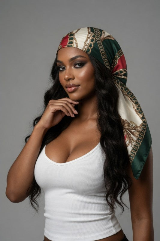 Baddie Link Satin Scarf