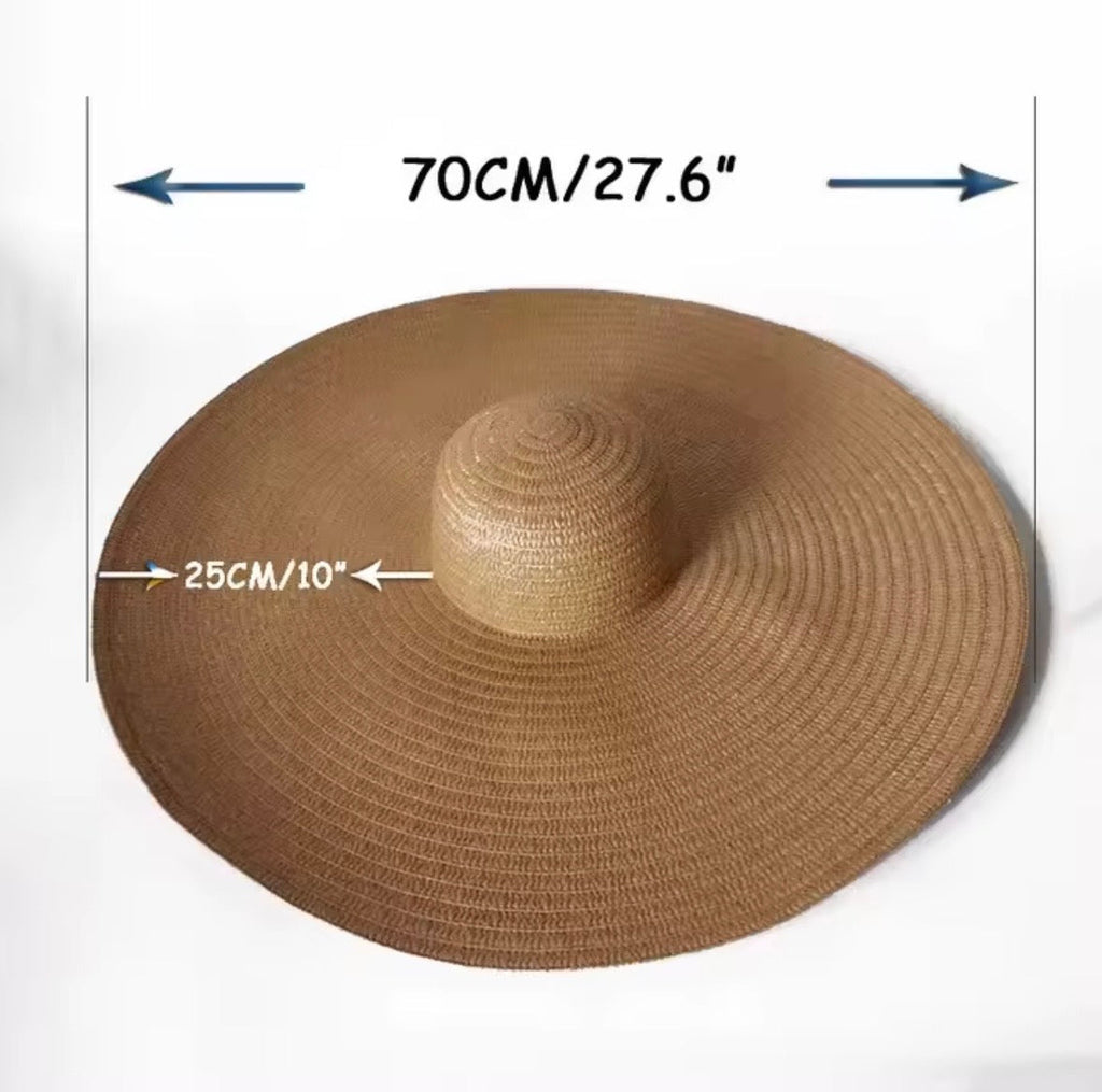 Wide brim hat