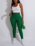 Baddie Seamless leggings Ultra Green SM