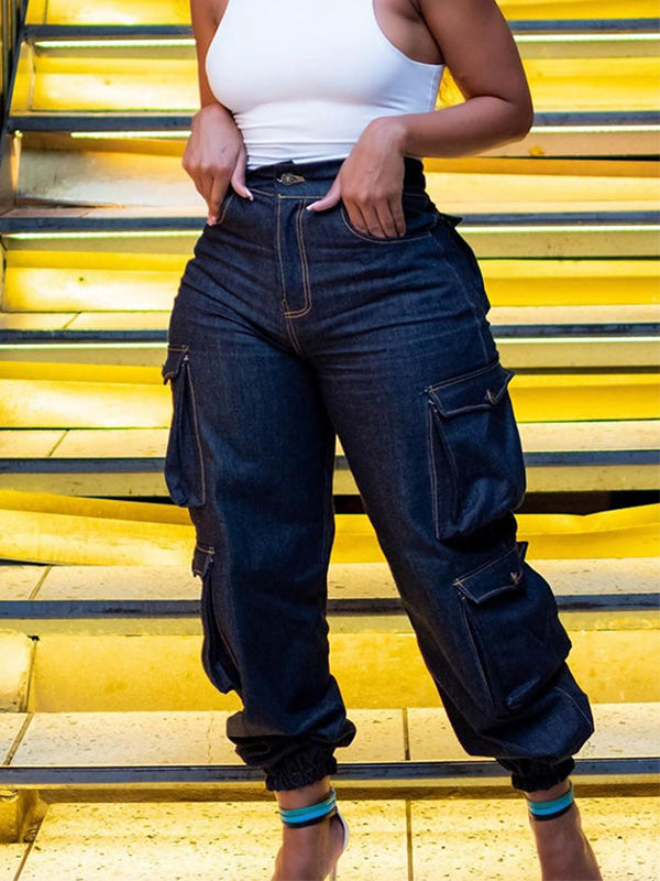 Cargo Jeans Blue