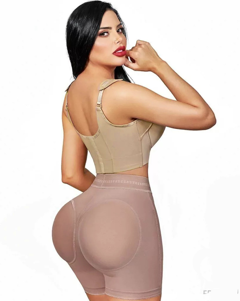 Full Cup Push Up Shaping Bra Tan