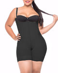 Butt Lifting With Zipper Slimming Compression Faja Body Shaper Black