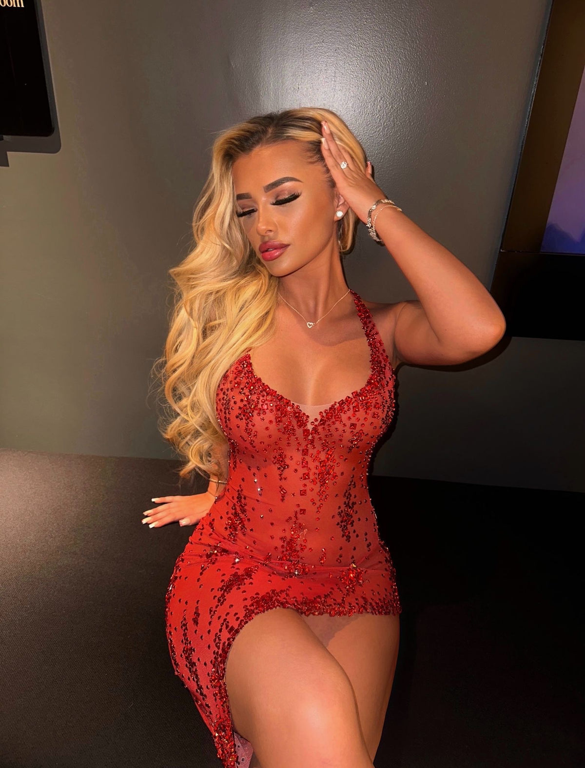Isabella Mesh Dress