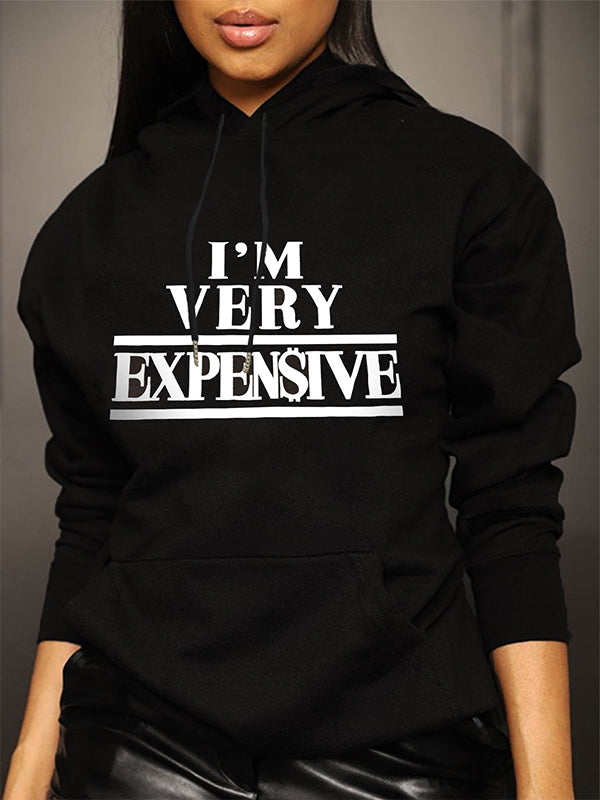 Logo Pullover Hoodie Black