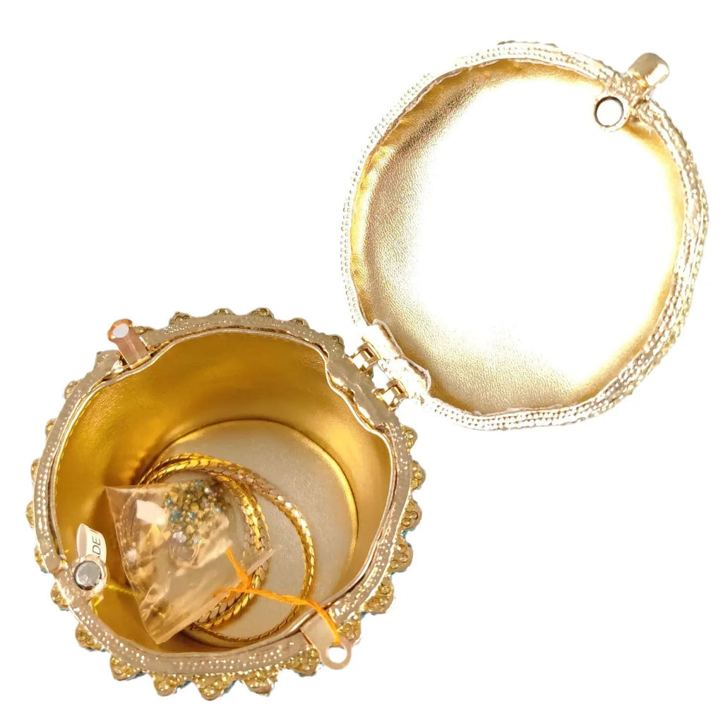 Cupcake Crystal Clutch Bag