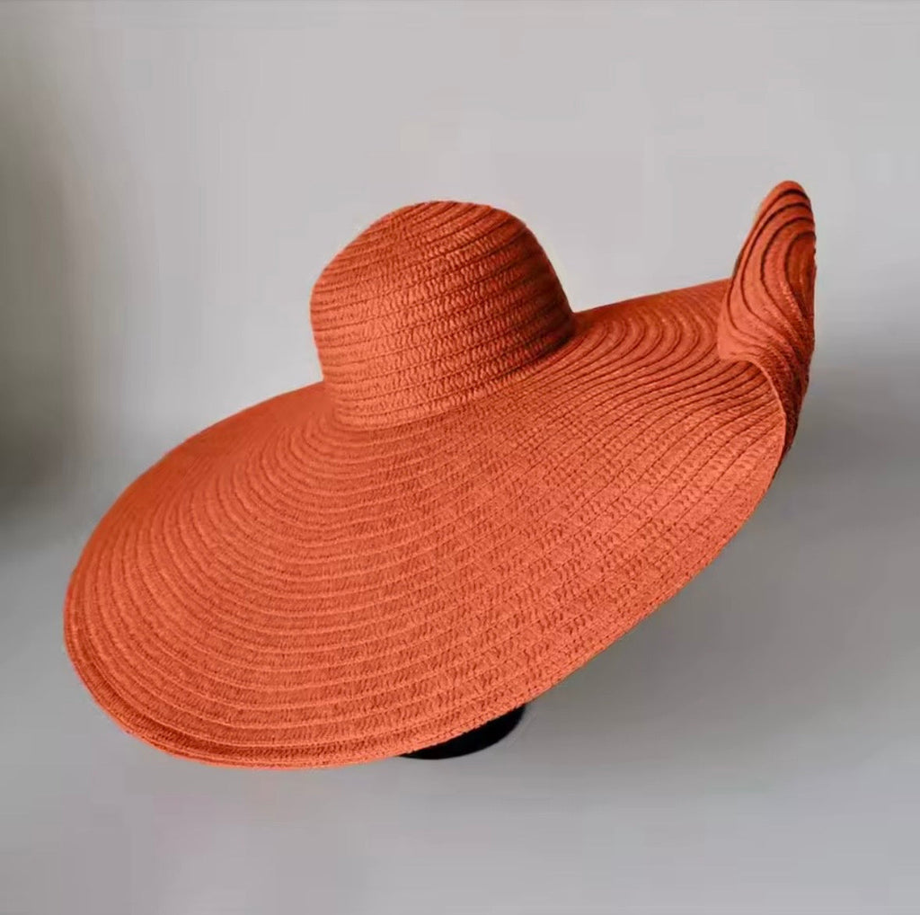 Wide brim hat