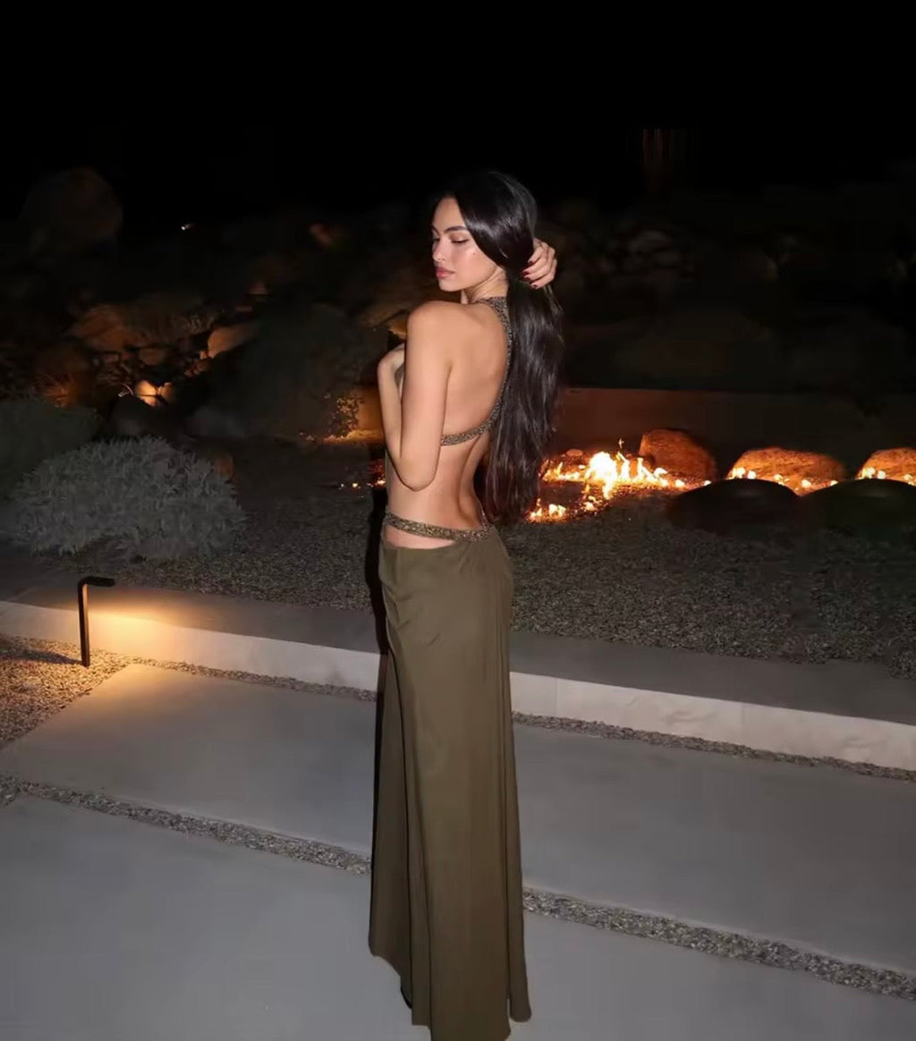 Cut out maxi gown