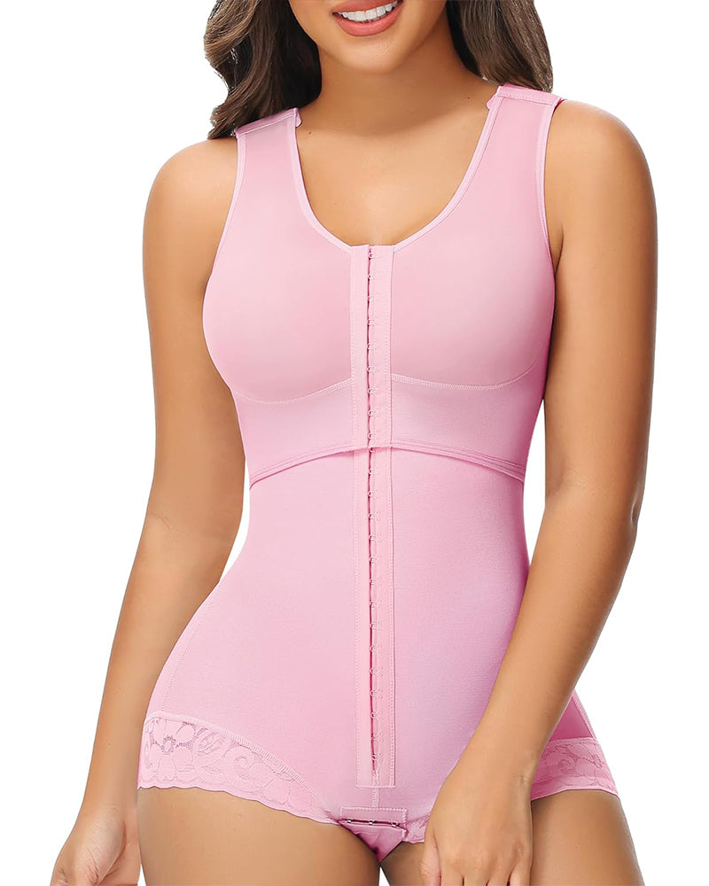 Butt Lifting Hook&Eye Tummy Control Slimming Body Shaper