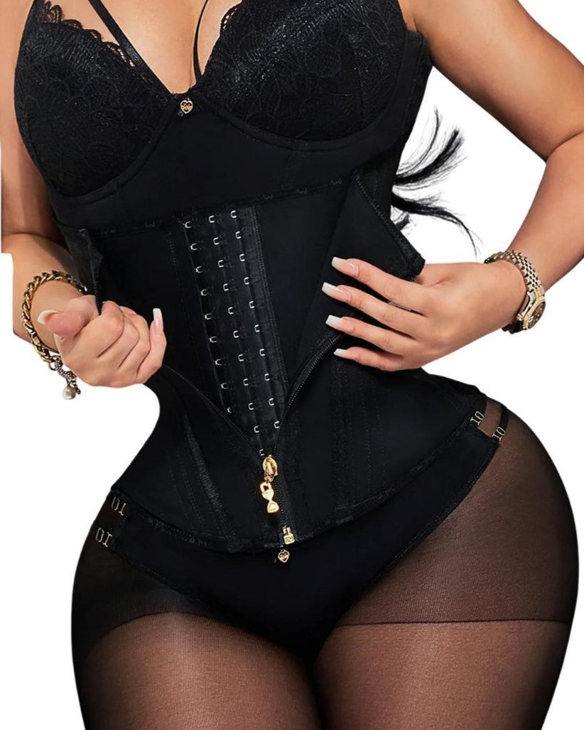Curve Cincher Extreme Waist Trainer Tummy Control Corset Black