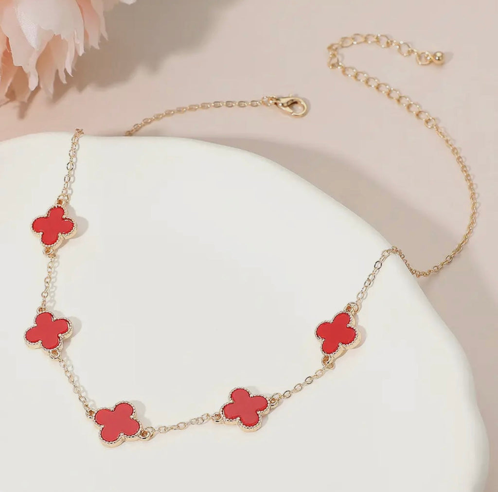 My Lucky Charm Baddie Necklace and Earrings Set