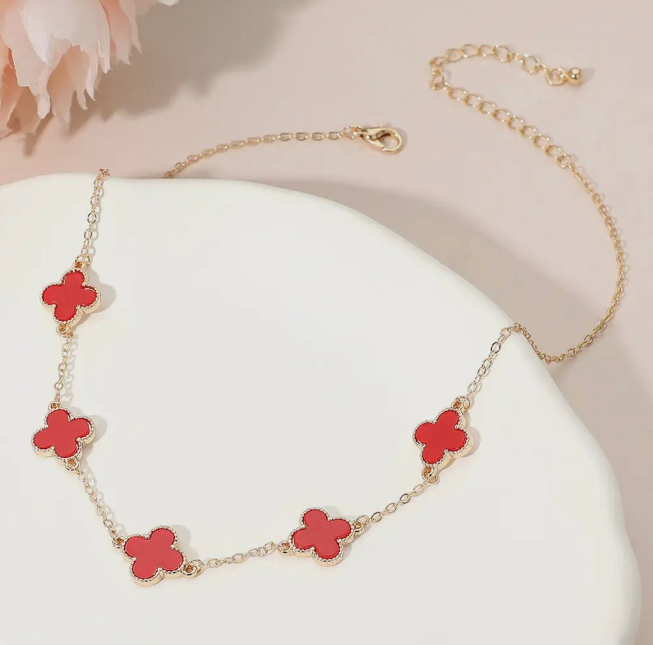 My Lucky Charm Baddie Necklace and Earrings Set