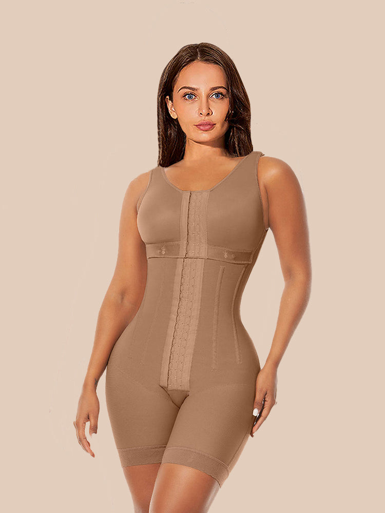 Women's Chest-Packed Body Shaper Postpartum Fajas Colombianas Peru