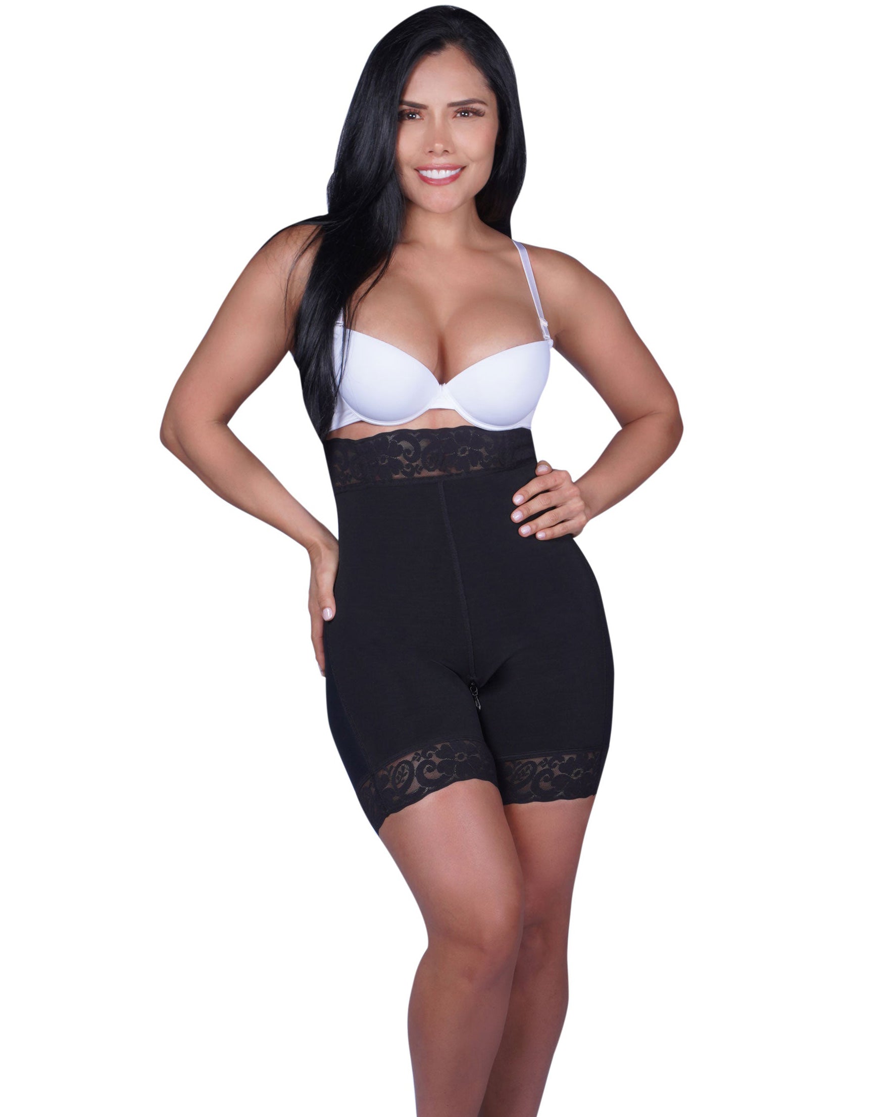 High Waist Butt Lifter Shorts Recommended for Daily Use Black