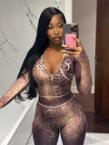 Agia Snake Print Tracksuit