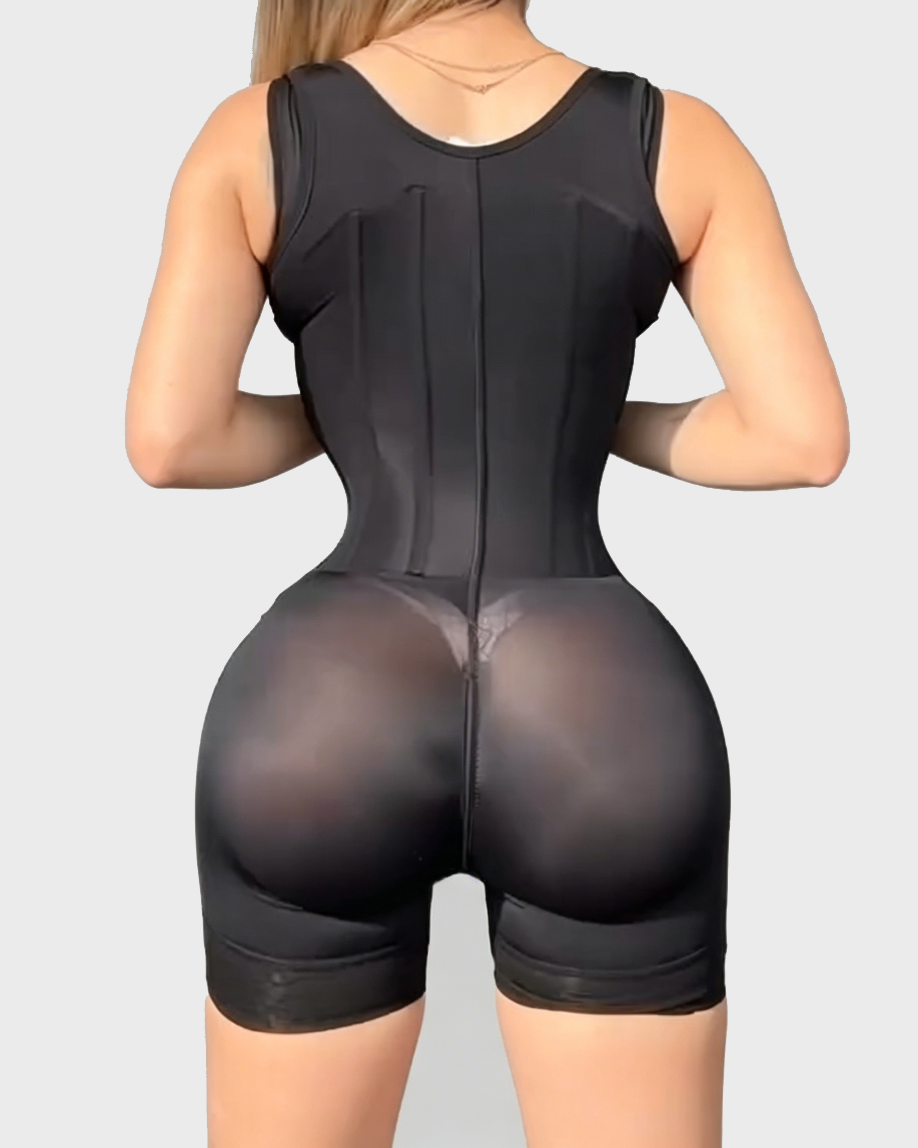 High-compression Powernet Double Tummy Control Shapewear