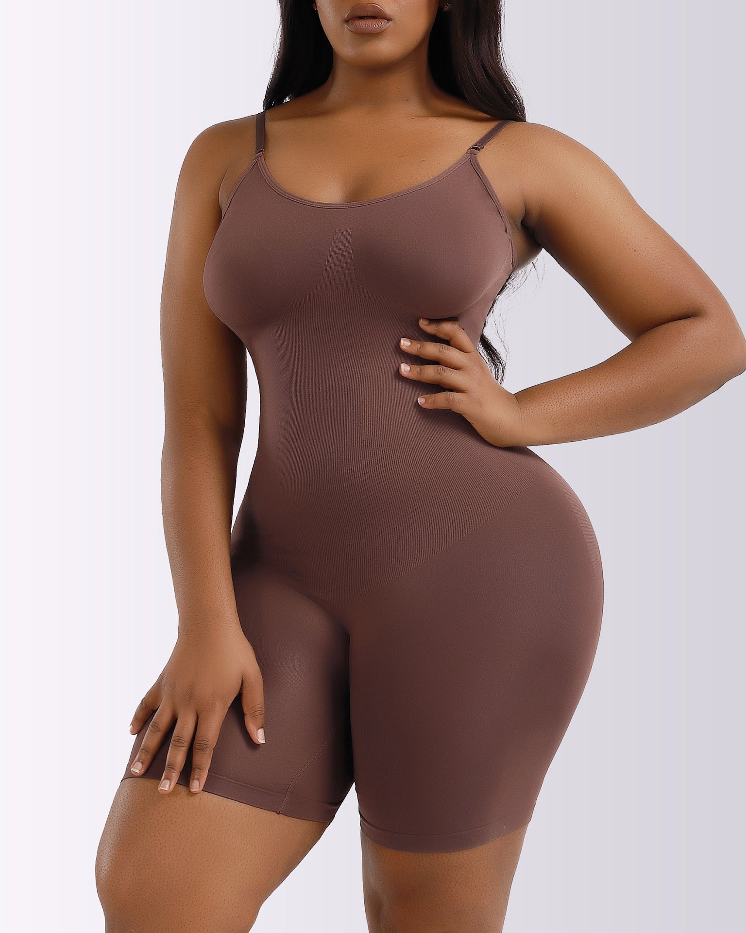 Buttocks Seamless Shapewear RosyBrown