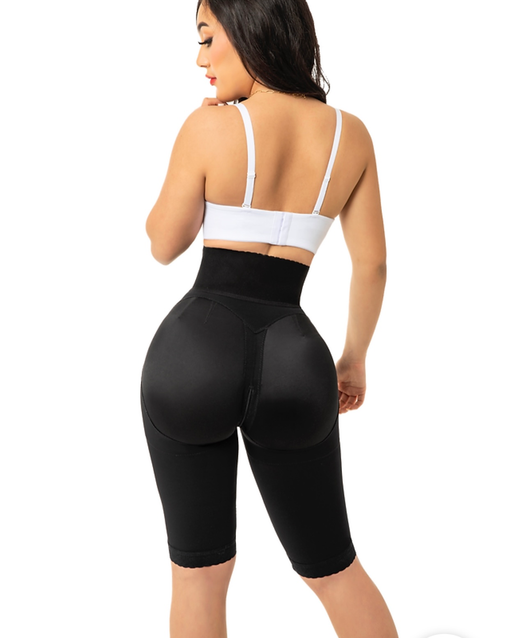 Women's Butt Lifting Mid Length Shorts