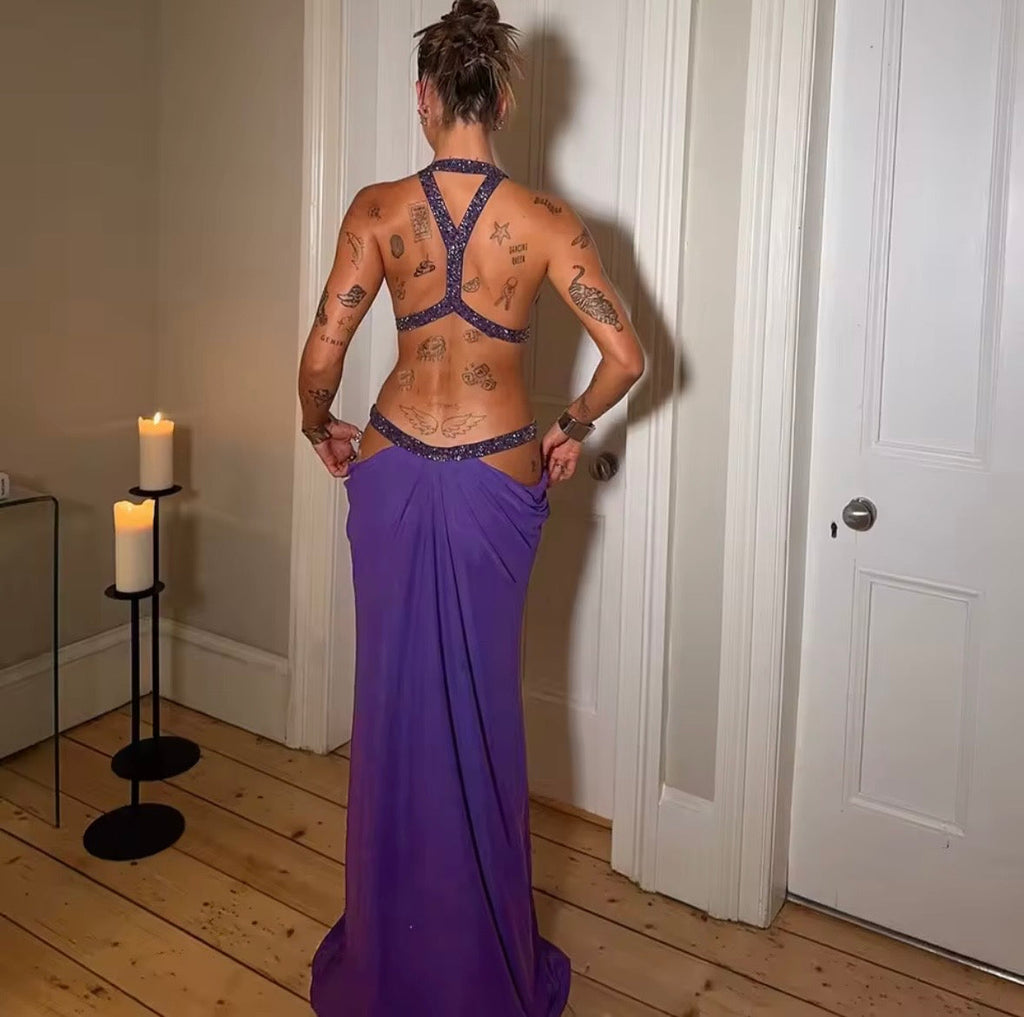 Cut out maxi gown