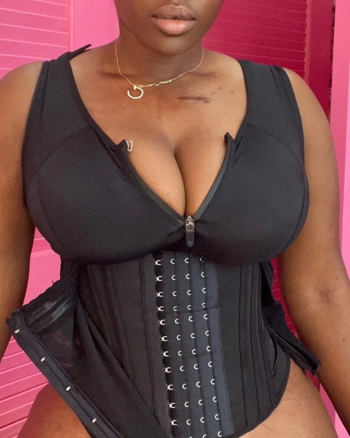 Stage 2 Side zipper Waist Cinching faja Waist Cinching Tummy Control shapewear