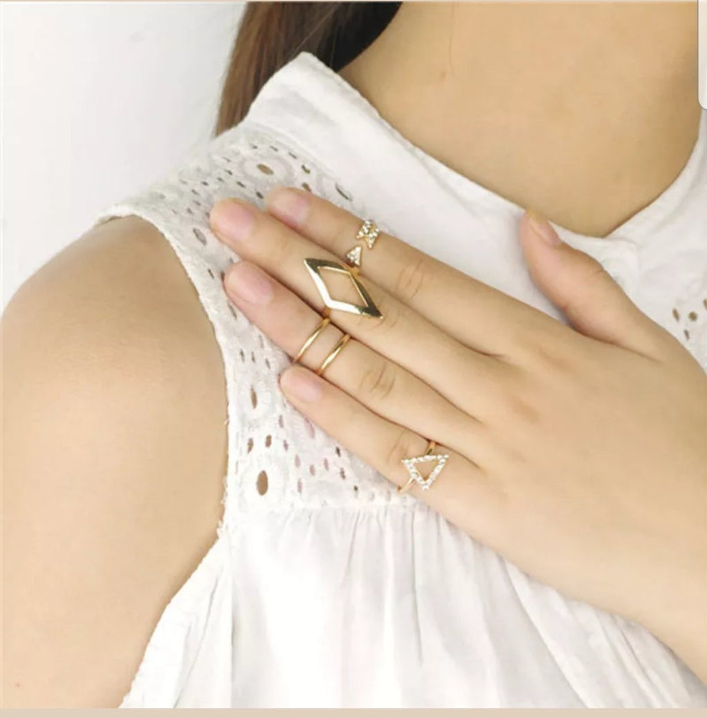 5pcs Set Rings