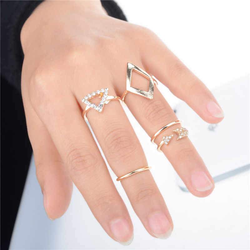5pcs Set Rings