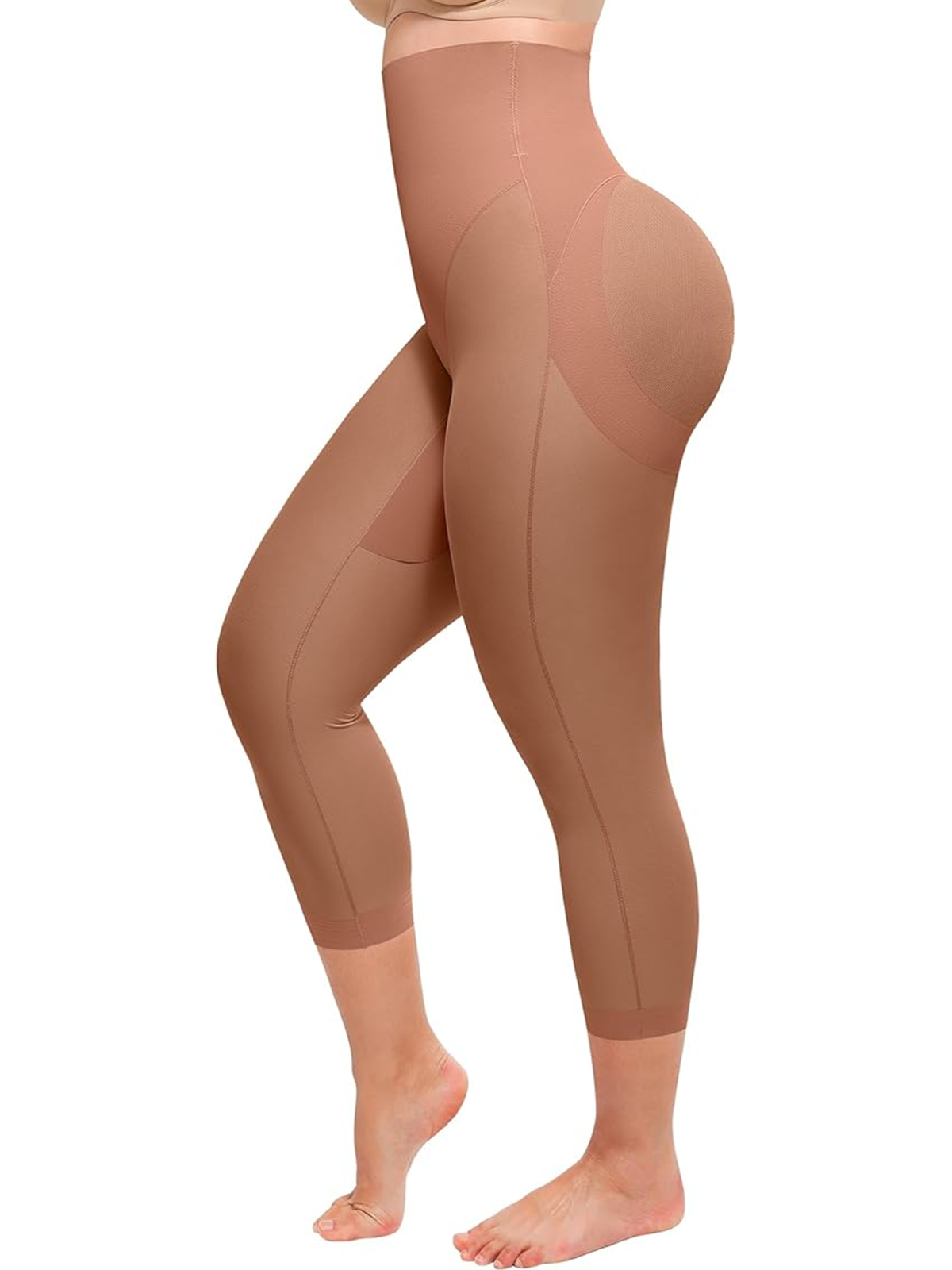 Women's Seamless Tight Shaping Hip Lifting Capri Pants