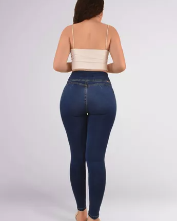 Lady Butt Push Up Jeans Colombian Snatched Jeans