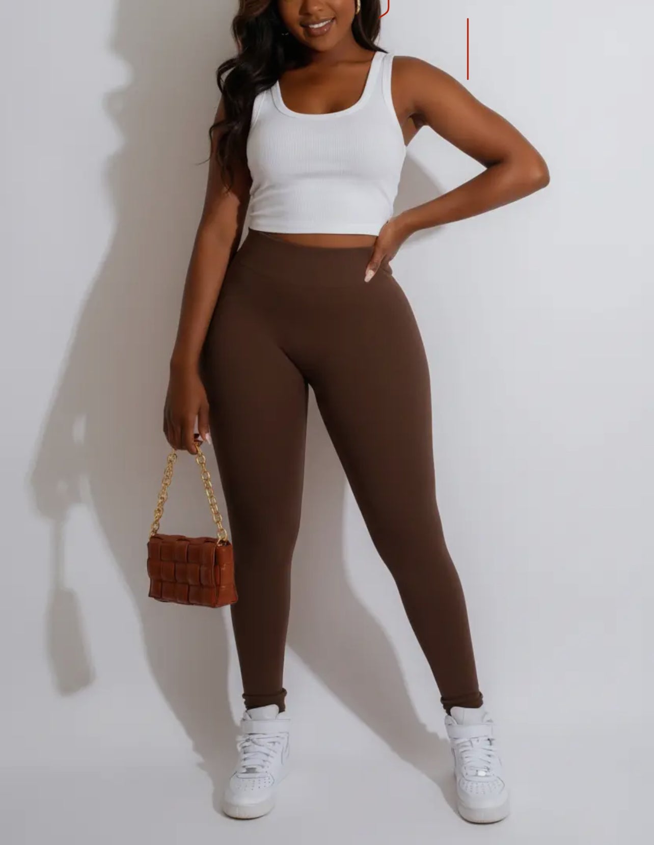 Baddie Seamless leggings Brown