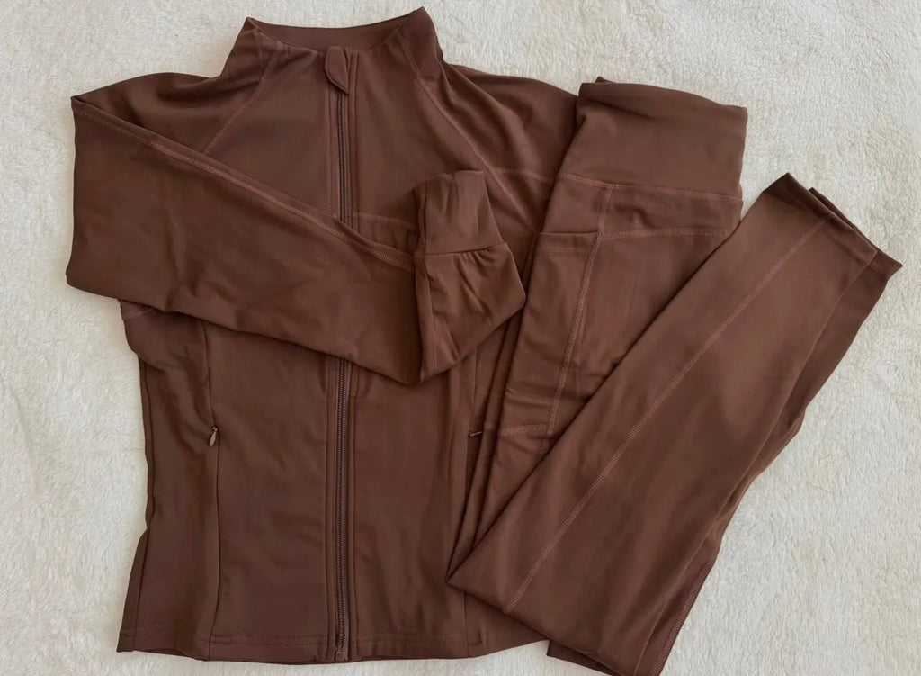 Melissa Baddie Set Brown