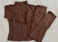 Melissa Baddie Set Brown