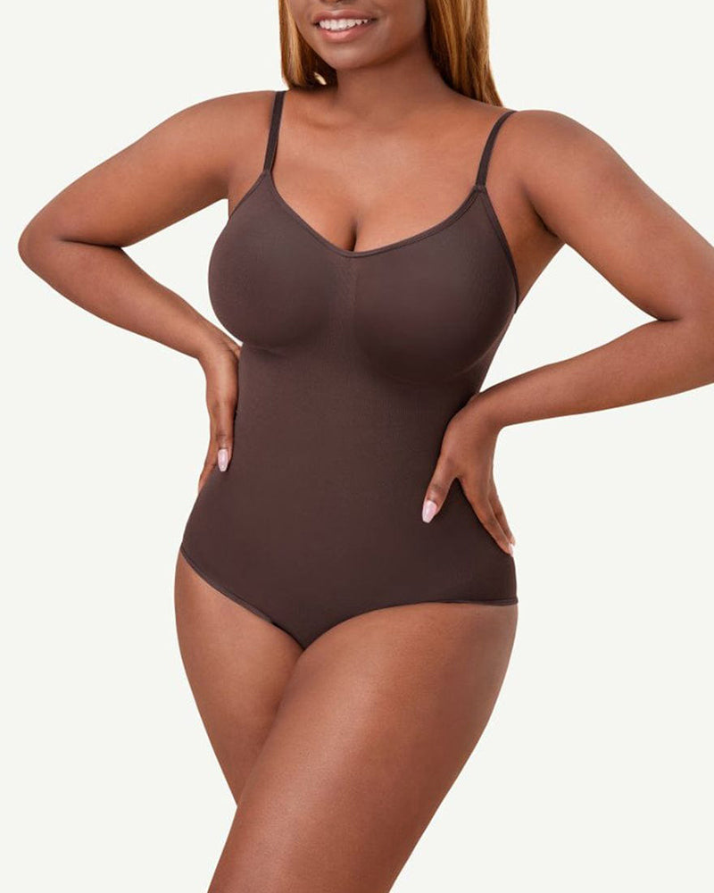 Fashion Seamless Sling Triangle Shapewear Brown