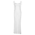 Loi White Formal Maxi Dress