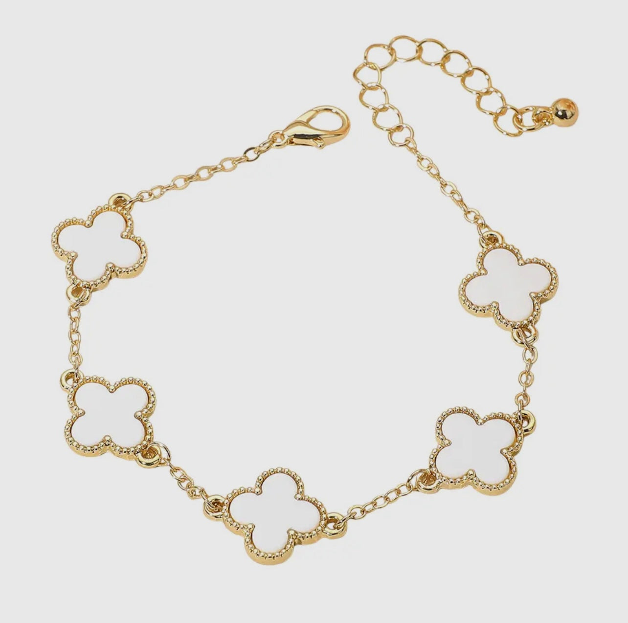 My lucky Charm Necklace and Bracelet Baddie Set