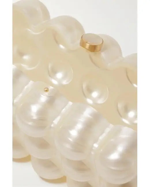 Acrylic bubble Clutch Bag