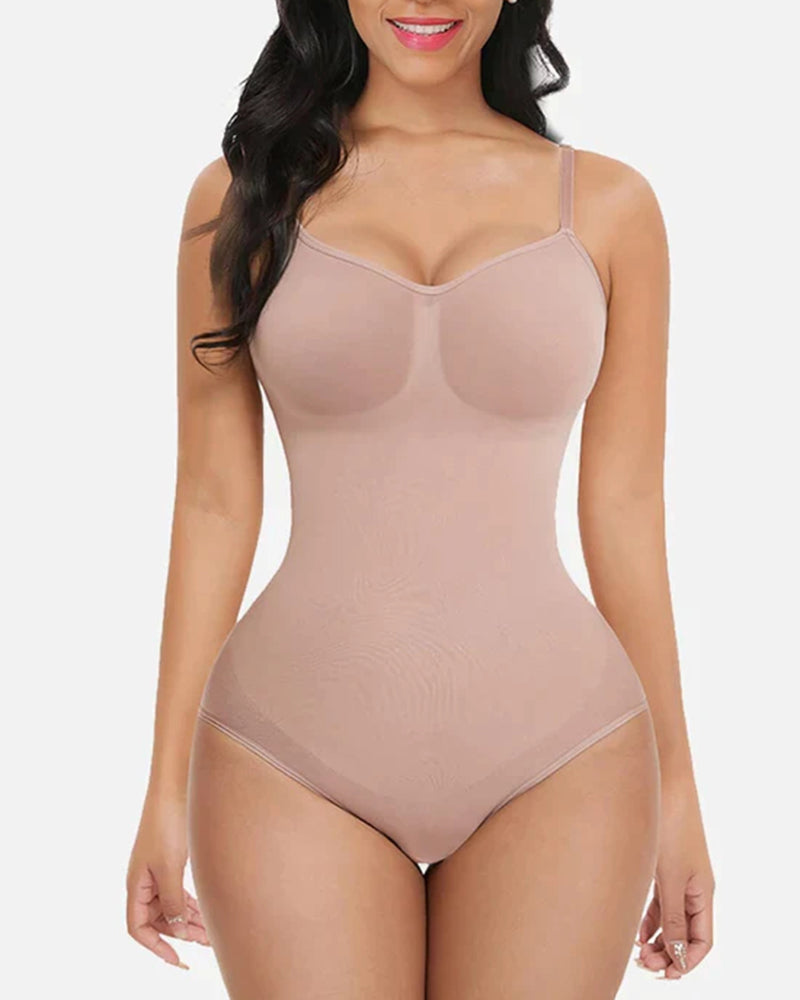 Fashion Seamless Sling Triangle Shapewear RosyBrown