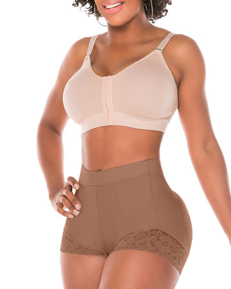 High Waist Lace Tummy Controlshaping Shorts Peru