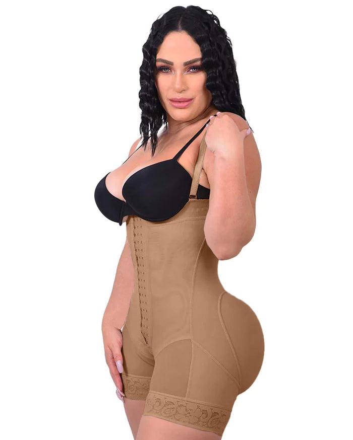 Fashion Tummy Control Butt Thigh With Lace Shapewear Peru