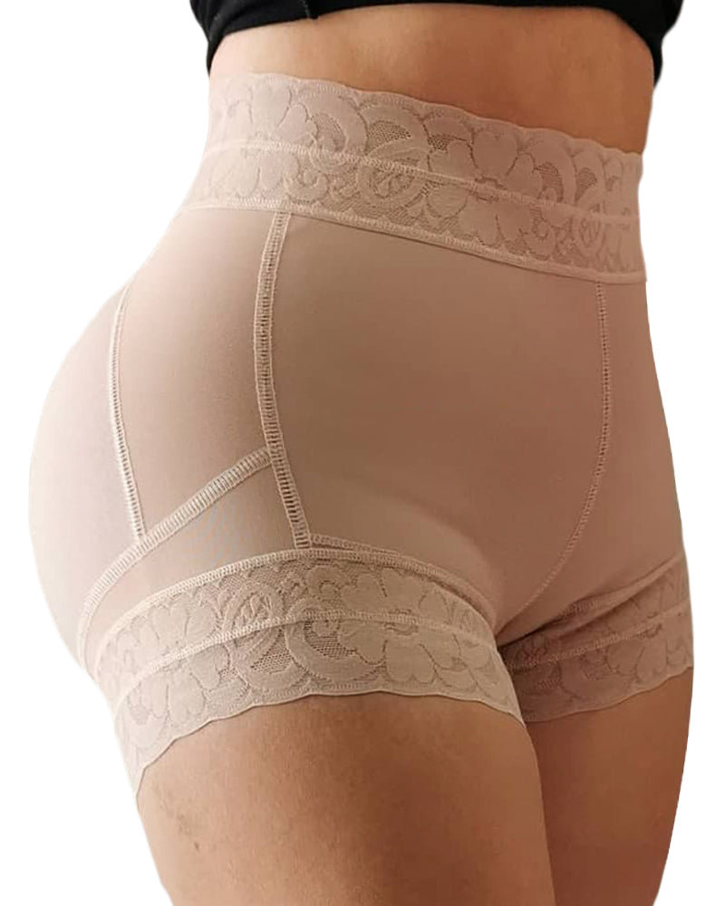 Postpartum Recovery Slimming Lace Butt Lifter Shorts