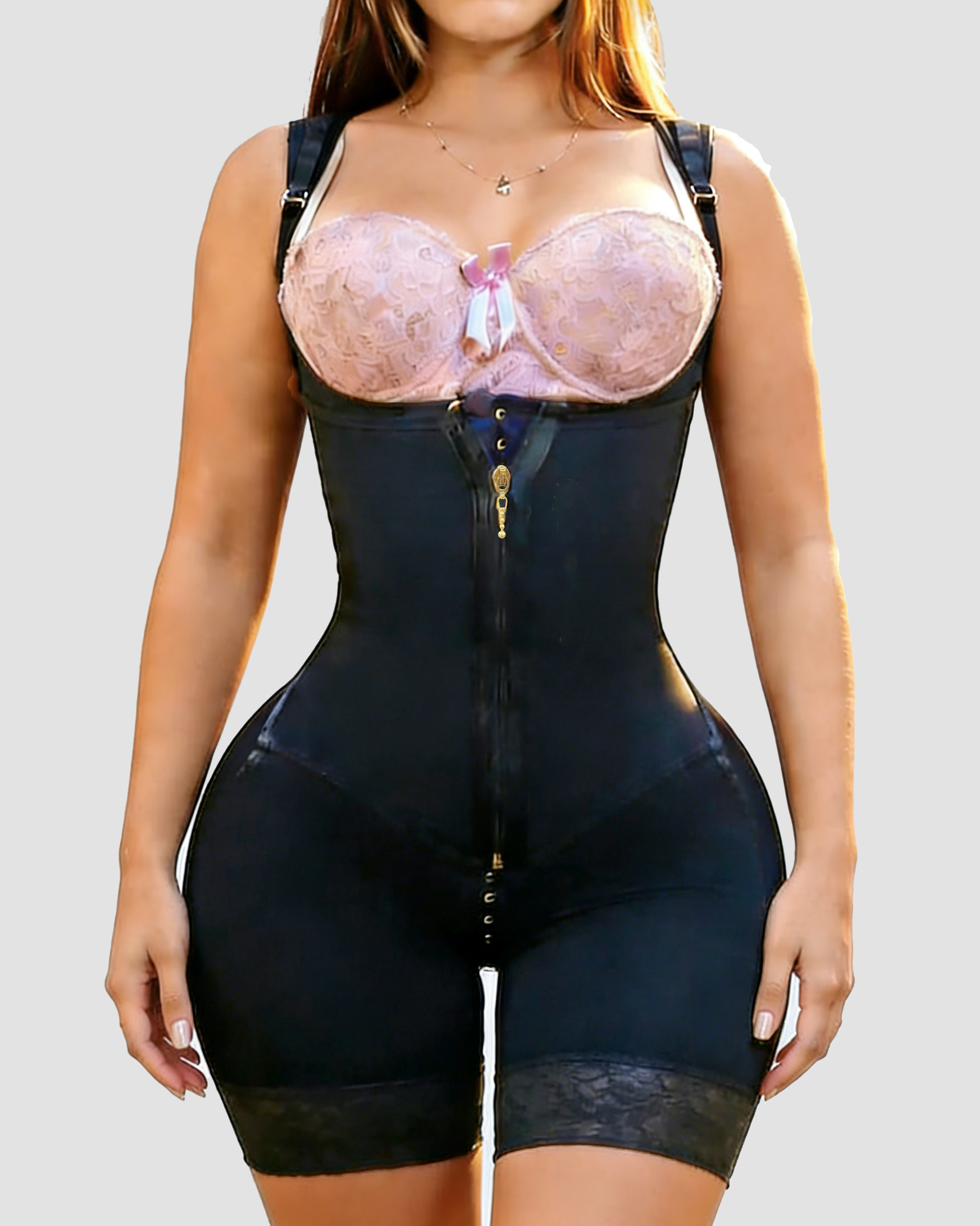 High-compression Powernet Double Tummy Control Shapewear
