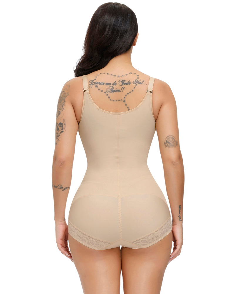 Lace Bodysuit Firm Control Butt Lifter