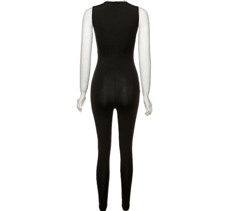 Rere Black Essential Everyday Jumpsuit