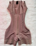 Fashion Butt Lift Body Comfortable Buttoned Shaper RosyBrown