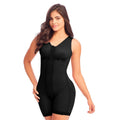 Adjustable Tummy Control Hook And Eye Closure Bodyshaper Black