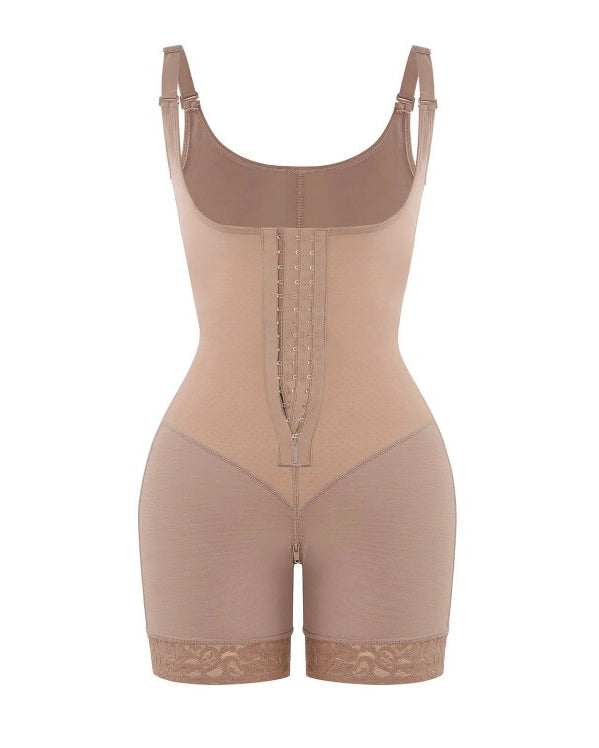 Comfortable Shaping Open-Chest Tummy-Control Shapewear