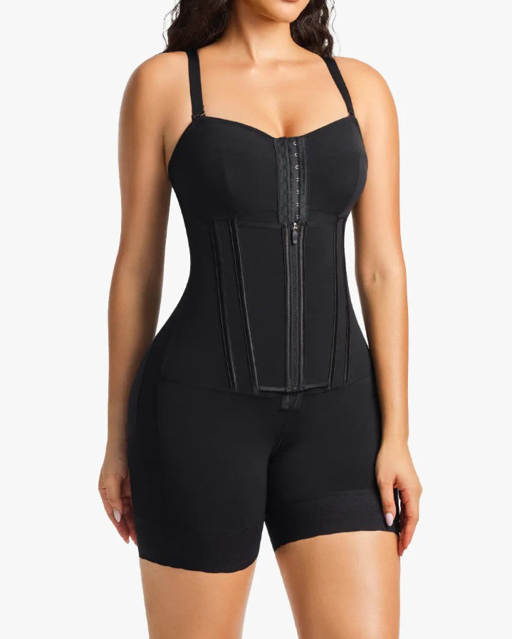 Double-Layer Tummy Control Body Shaper