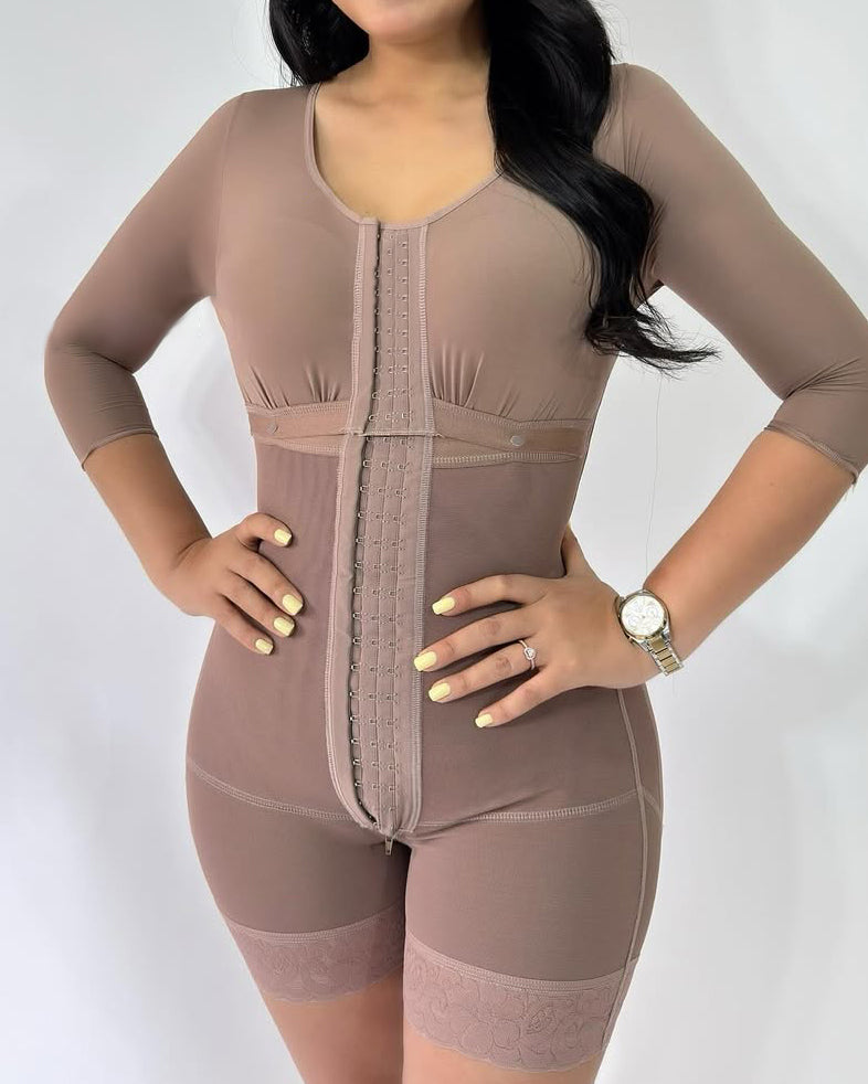 Women's Long-Sleeved Slimming Shapewear