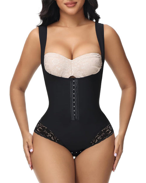 BODY CACHETERO CURVY NEGRO Black