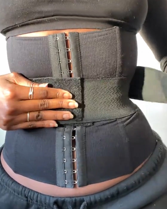Double-Layer Tummy Sculpt Waist Trainer