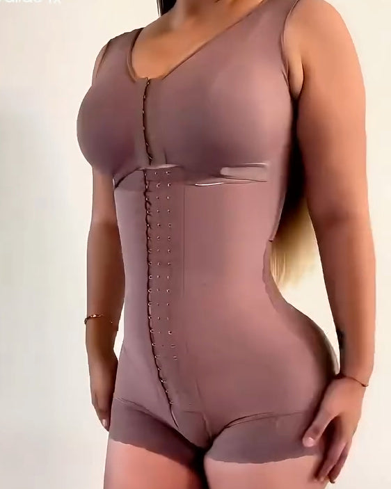 Lace Trims Slimming Body Shaper