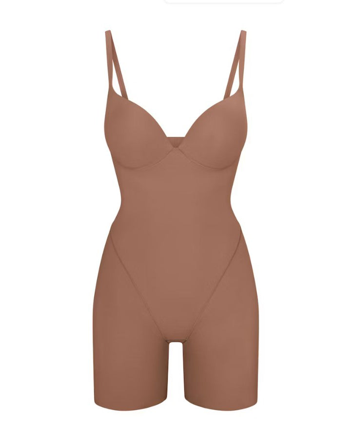 V-Neck Seamless Butt Ehance Shapewear